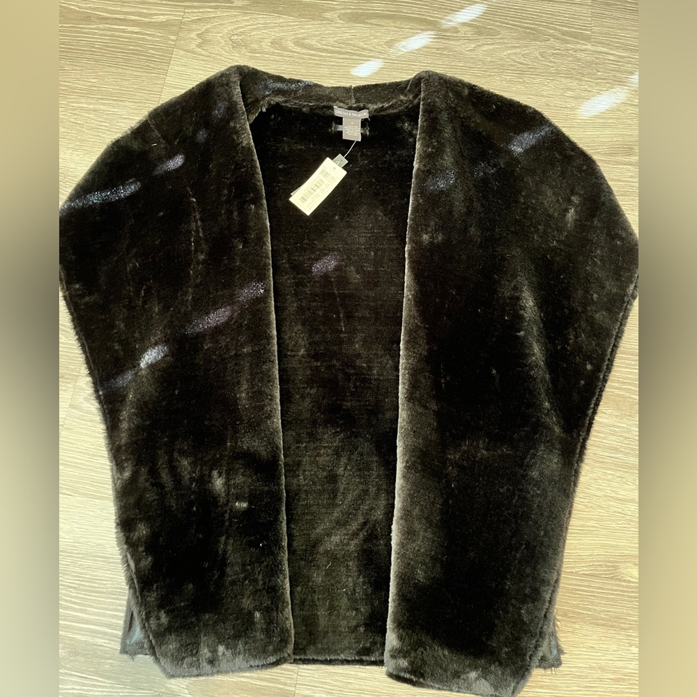 Chelsea & Theodore Faux Fur Vest